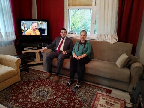Kaymakam Özdemir’den Şehit Ailesine ziyaret